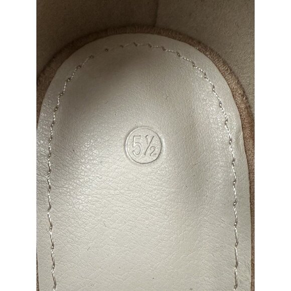 Women Suede Ankle Strap Pump Chunky Heel Pointed Toe Wedding Kitten Heels 5.5 - Picture 5 of 10